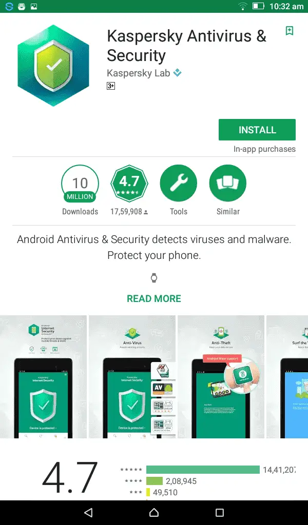 Top 11 Android के लिए Best Security Apps / Antivirus 2017