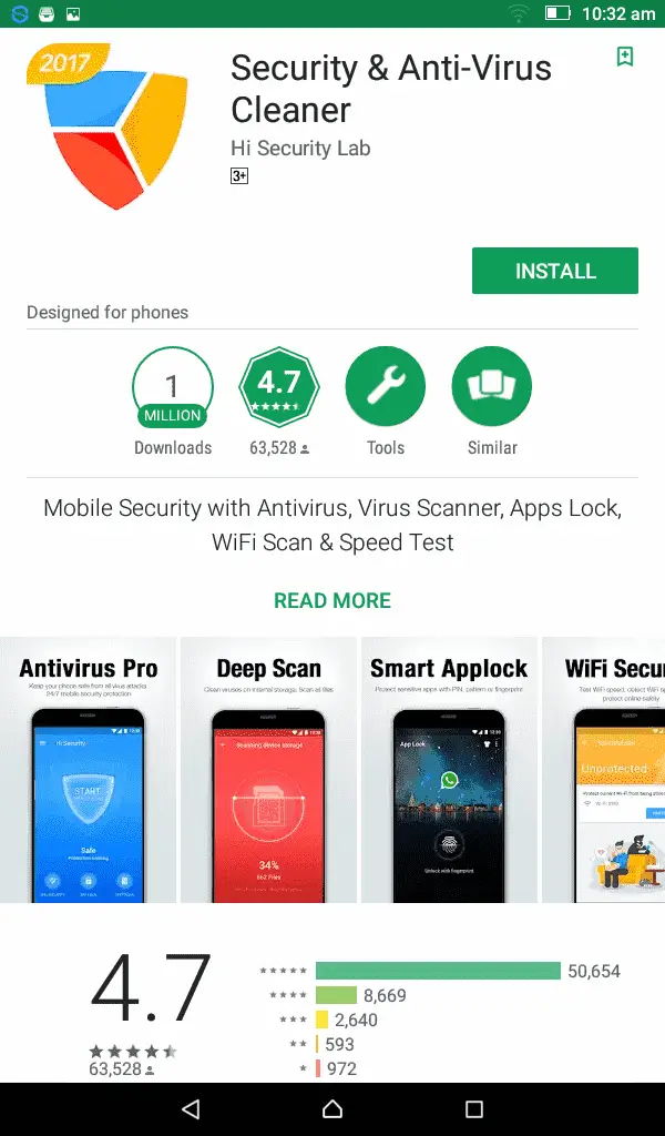 Top 11 Android के लिए Best Security Apps / Antivirus 2017