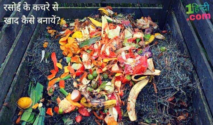 रसोई के कचरे से खाद कैसे बनायें? How to Compost Kitchen Waste India Hindi