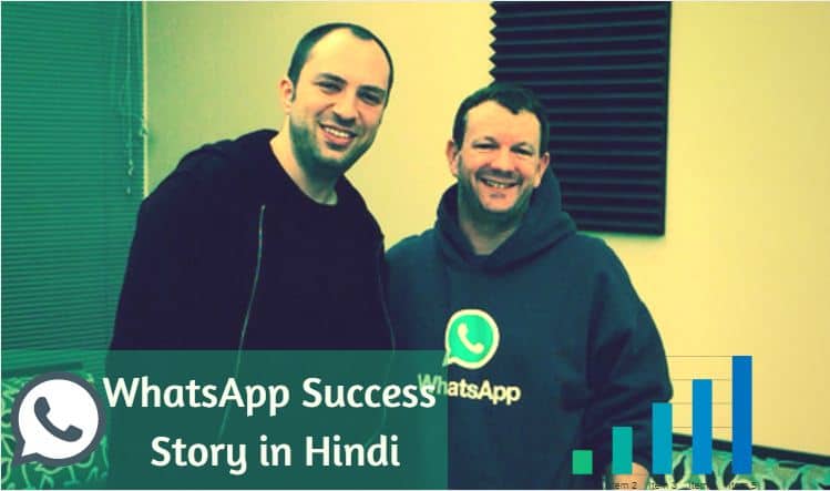 व्हाट्सएप्प की प्रेरणादायक कहानी WhatsApp Success Story in Hindi