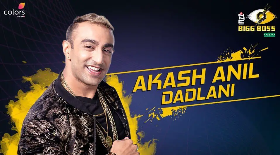 Akash Dadlani Bigg Boss 11 – Biography, Wiki, Personal Details, Contestant Facts in Hindi