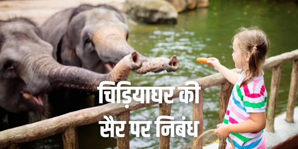 चिड़ियाघर की सैर पर निबंध Essay about Zoo Park Visit in Hindi