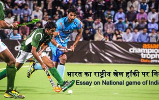 भारत का राष्ट्रीय खेल हॉकी पर निबंध Essay on National game of India in Hindi