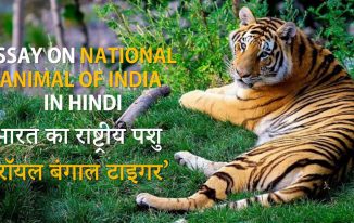 रॉयल बंगाल टाइगर, भारत का राष्ट्रीय पशु बाघ पर निबंध Essay on National Animal of India in Hindi (रॉयल बंगाल टाइगर)