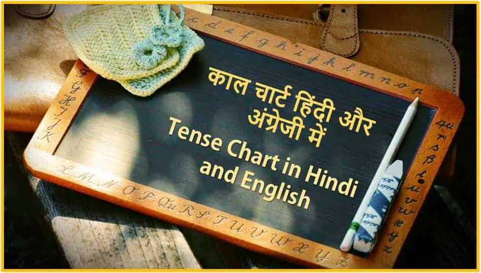टेन्स / काल चार्ट हिंदी और अंग्रेजी में / बेसिक अंग्रेजी व्याकरण Tense Chart in Hindi and English