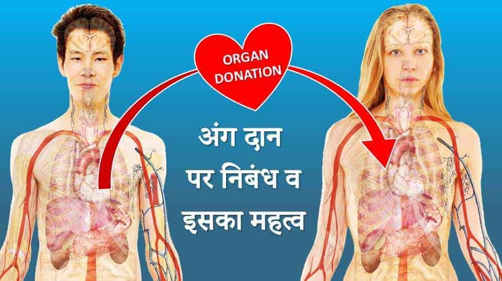 अंग दान पर निबंध व इसका महत्व Essay on Organ Donation in Hindi