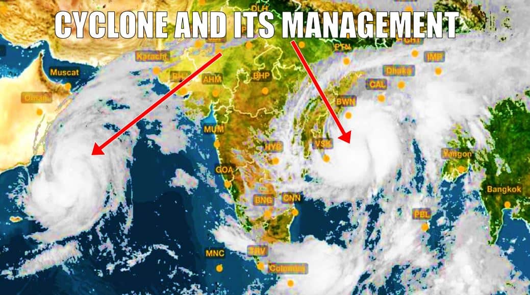 चक्रवात और इसका प्रबन्धन Cyclone and Its management in Hindi