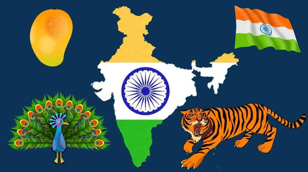 भारत के राष्ट्रीय प्रतीक व चिन्ह National Symbols of India in Hindi