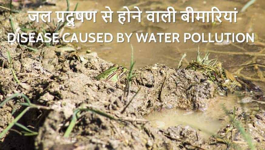 जल प्रदूषण से होने वाली बीमारियां Disease caused by Water Pollution in Hindi