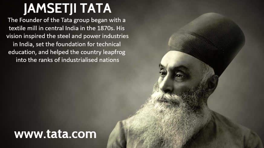 जमशेदजी टाटा जी की जीवनी Jamsetji Tata Biography in Hindi