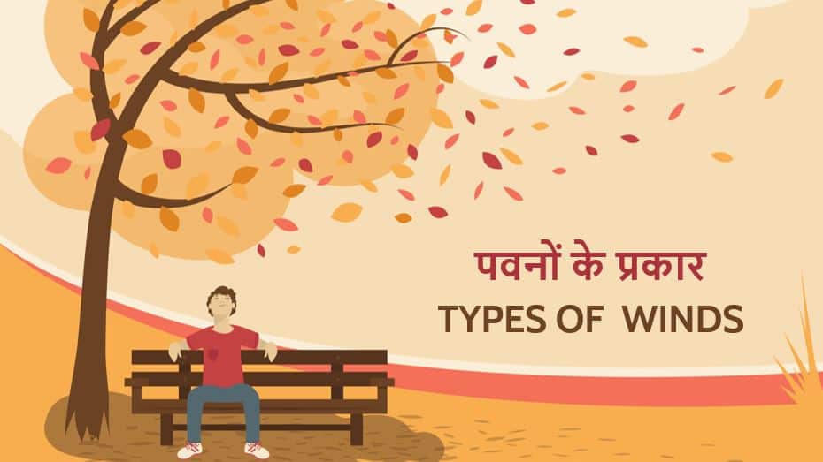 पवनों के प्रकार Types of Winds in Hindi