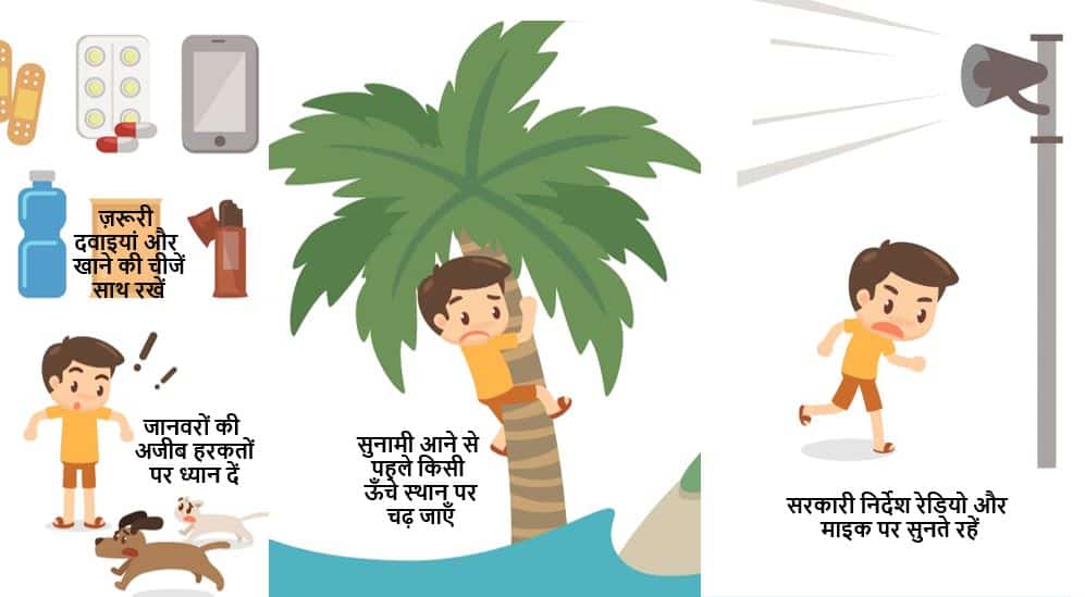 सुनामी से बचने के 10 उपाय व प्रबंधन Tsunami Management Tips in Hindi