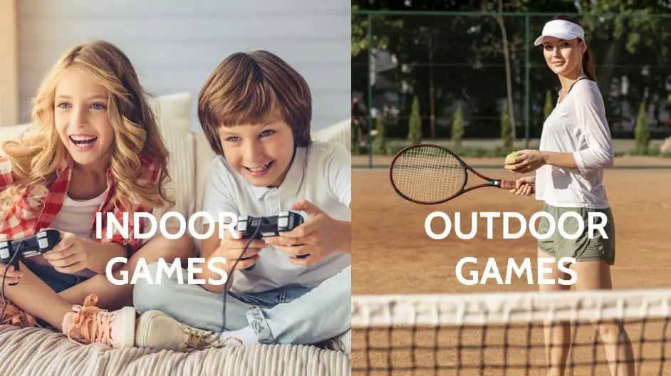इंडोर गेम्स बनाम आउटडोर गेम्स Indoor Games Vs Outdoor Games in Hindi