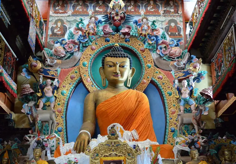भारत के प्रसिद्ध बौद्ध स्थल Famous Buddhist places in India in Hindi