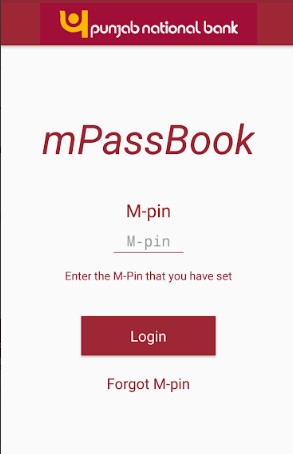 PNB का mPassbook