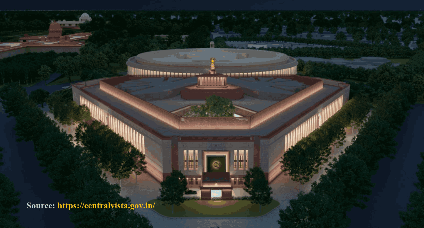 भारत का नया संसद भवन (सेंट्रल विस्टा) India's New Parliament Building